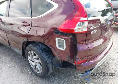 2015 Honda Cr-V Ex-L z USA, uszkodzony, nr VIN 2HKRM4H78FH640196